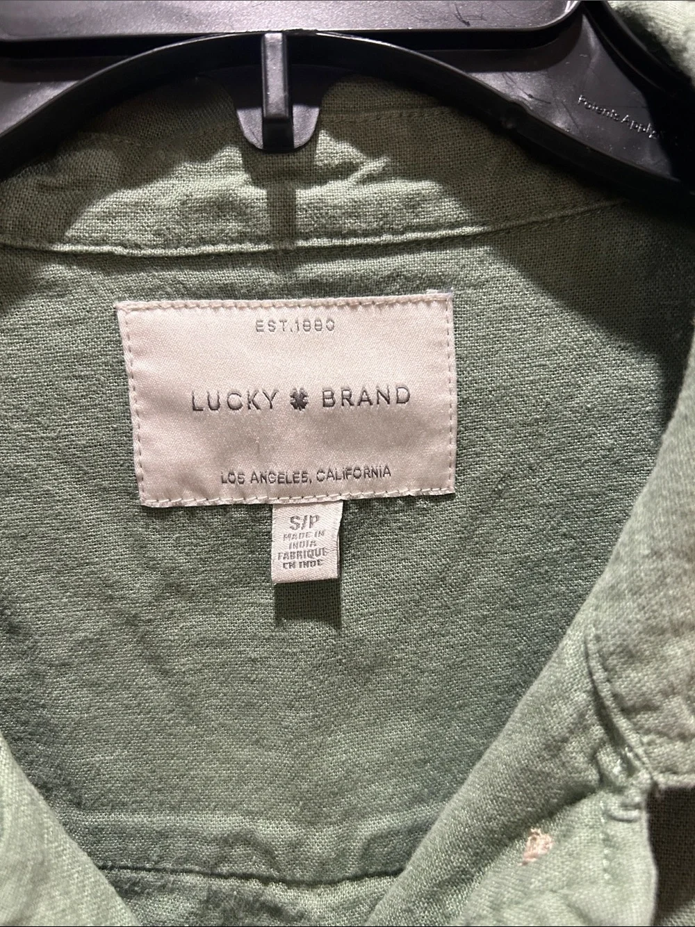Lucky Brand Light Green Women's Utility Jacket - Casual Button-Front